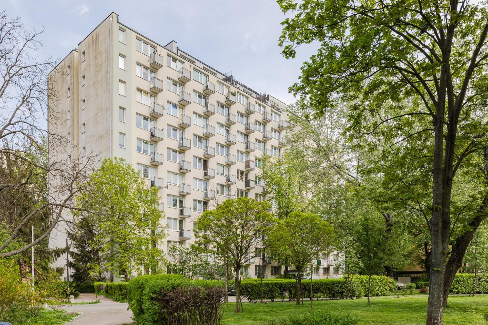 Superapart Saska 48A, Sleek 6Th-Floor Studio With Balcony & Elevator Access وارسو المظهر الخارجي الصورة